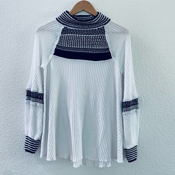 Free People Tops - Free People thermal tunic white small